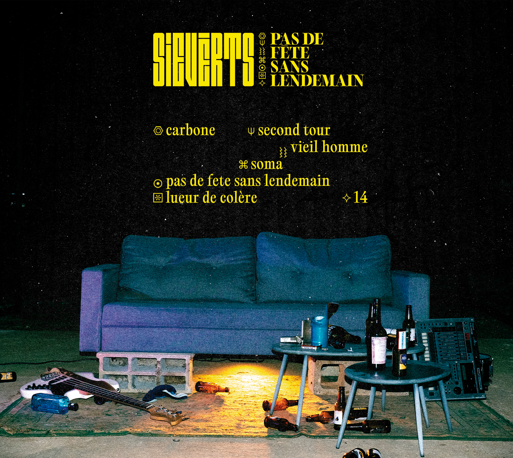 Verso de la pochette